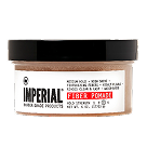 Imperial Fiber Pomade in an open tub, showing the product texture, on the Imperial Barber Grade Products homepage.
