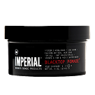 Imperial Blacktop Pomade in a black tub, front view, on the Imperial Barber Grade Products homepage.
