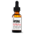 Imperial Barber Grade Products Pre-Shave Oil and Beard Conditioner in a 1 fl oz amber dropper bottle, lavender scent.